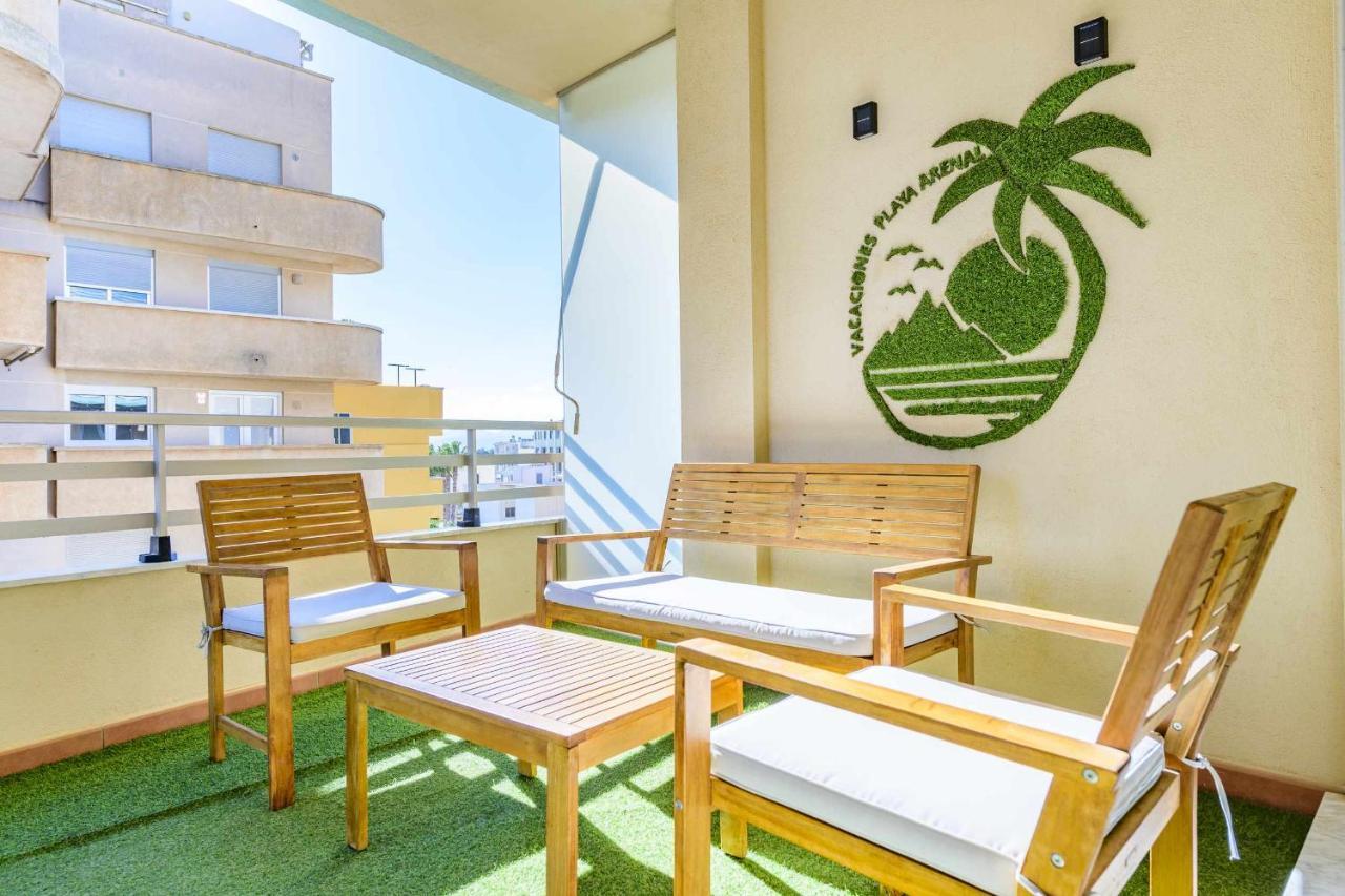 בוריאנה Apart Port Arenal Con Terraza Y Piscina מראה חיצוני תמונה