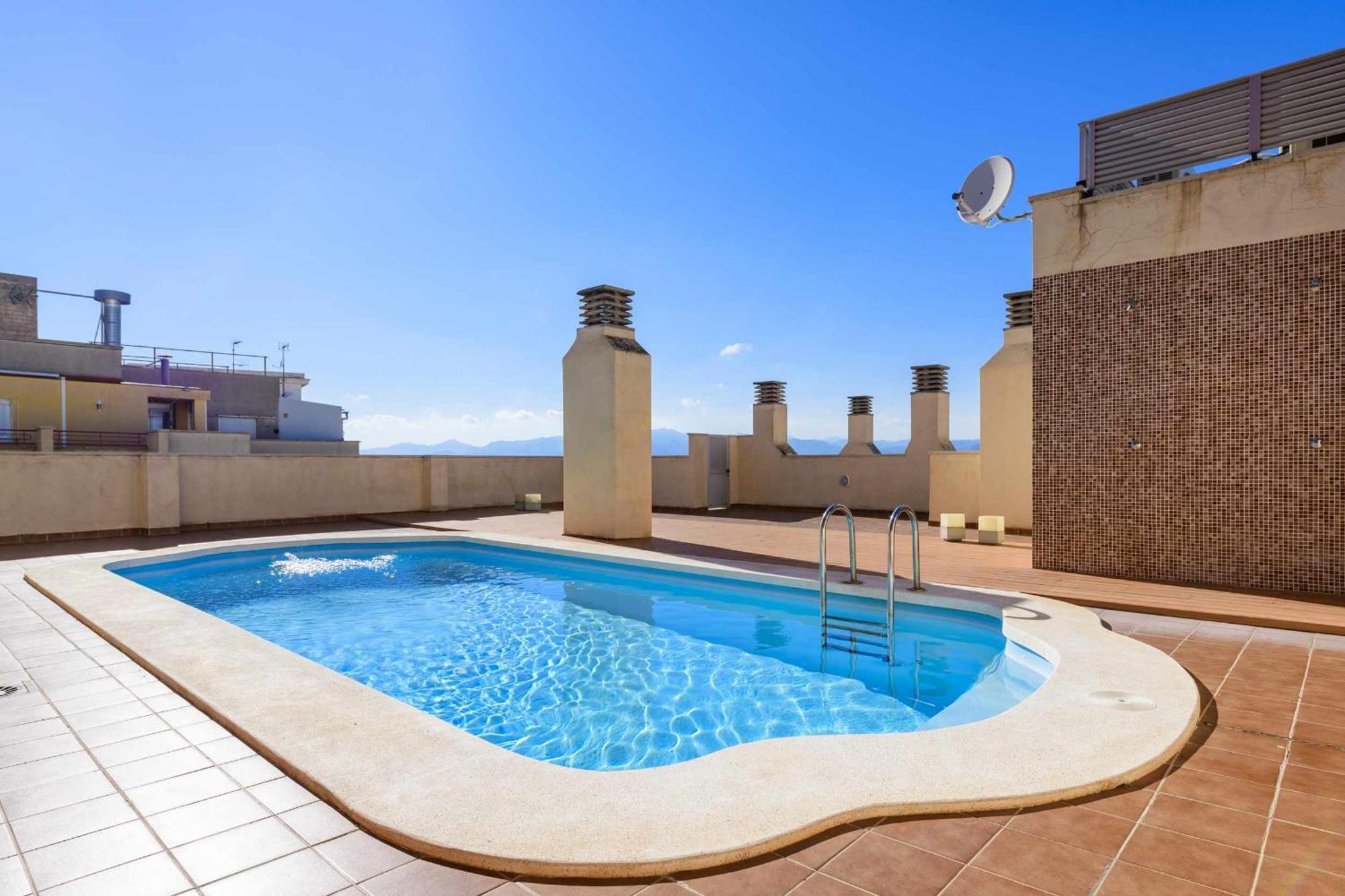 בוריאנה Apart Port Arenal Con Terraza Y Piscina מראה חיצוני תמונה